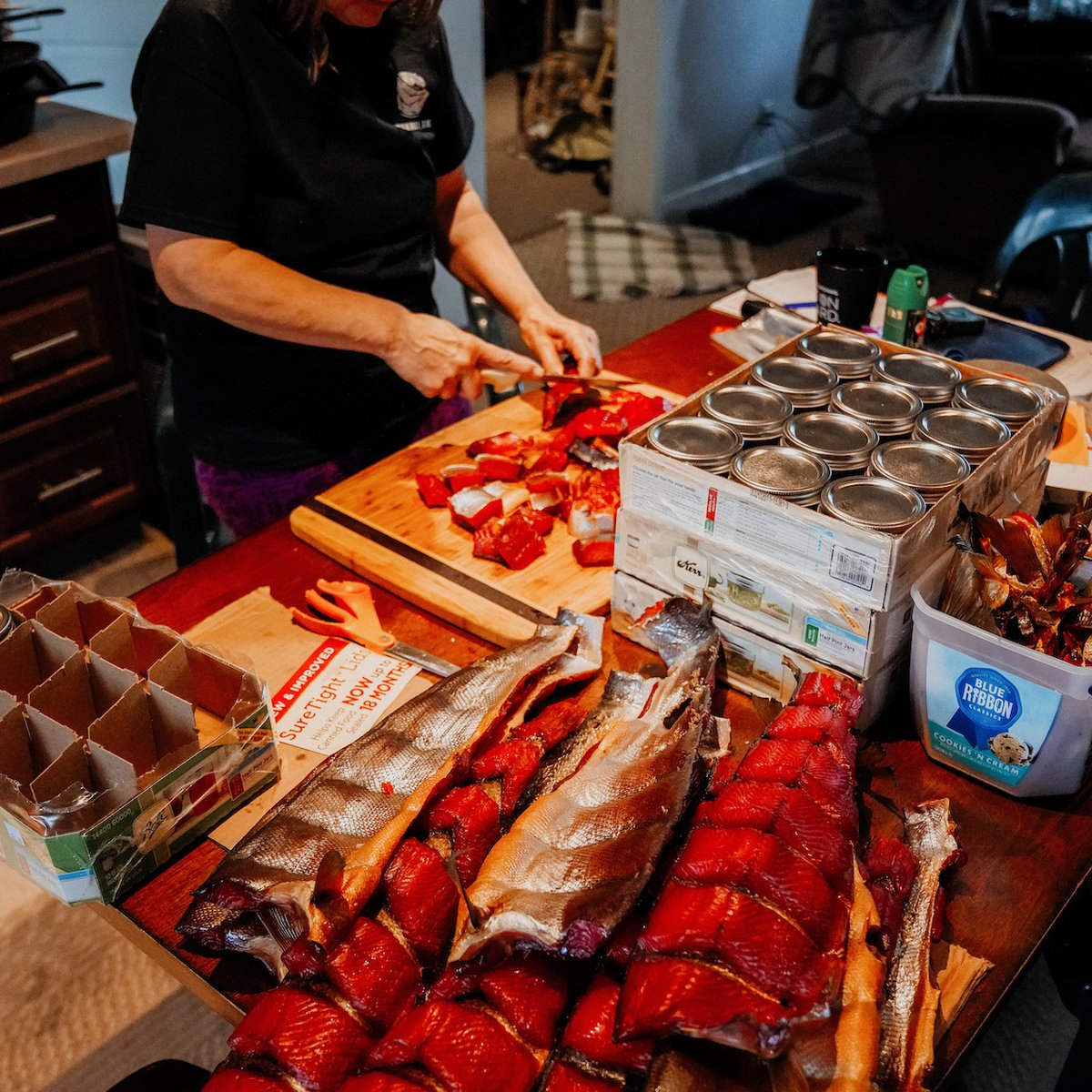 Canning delicious wild-caught fish didn’t begin with #TinnedFishTikTok. In fact, here in Bristol Bay, Tribes have been perfecting this preservation technique for generations. Next time you’re looking to crack a can, make sure it’s from Bristol Bay!