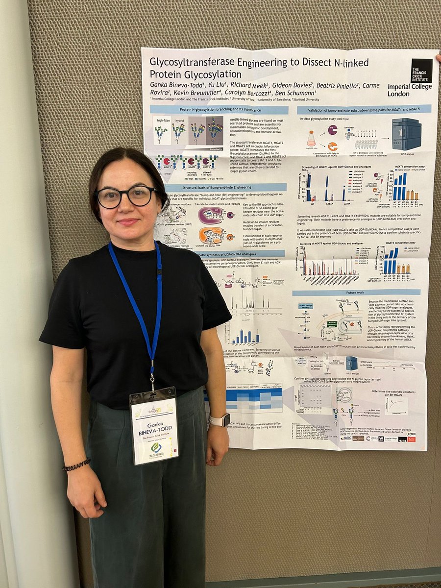 drAnnaCioce's tweet photo. Great opportunity at @EUROCARB21 to showcase some of the amazing projects from the Schumann lab. #glycotime @DrGlycoBen @GankaTodd https://t.co/nBiOsNhpxX