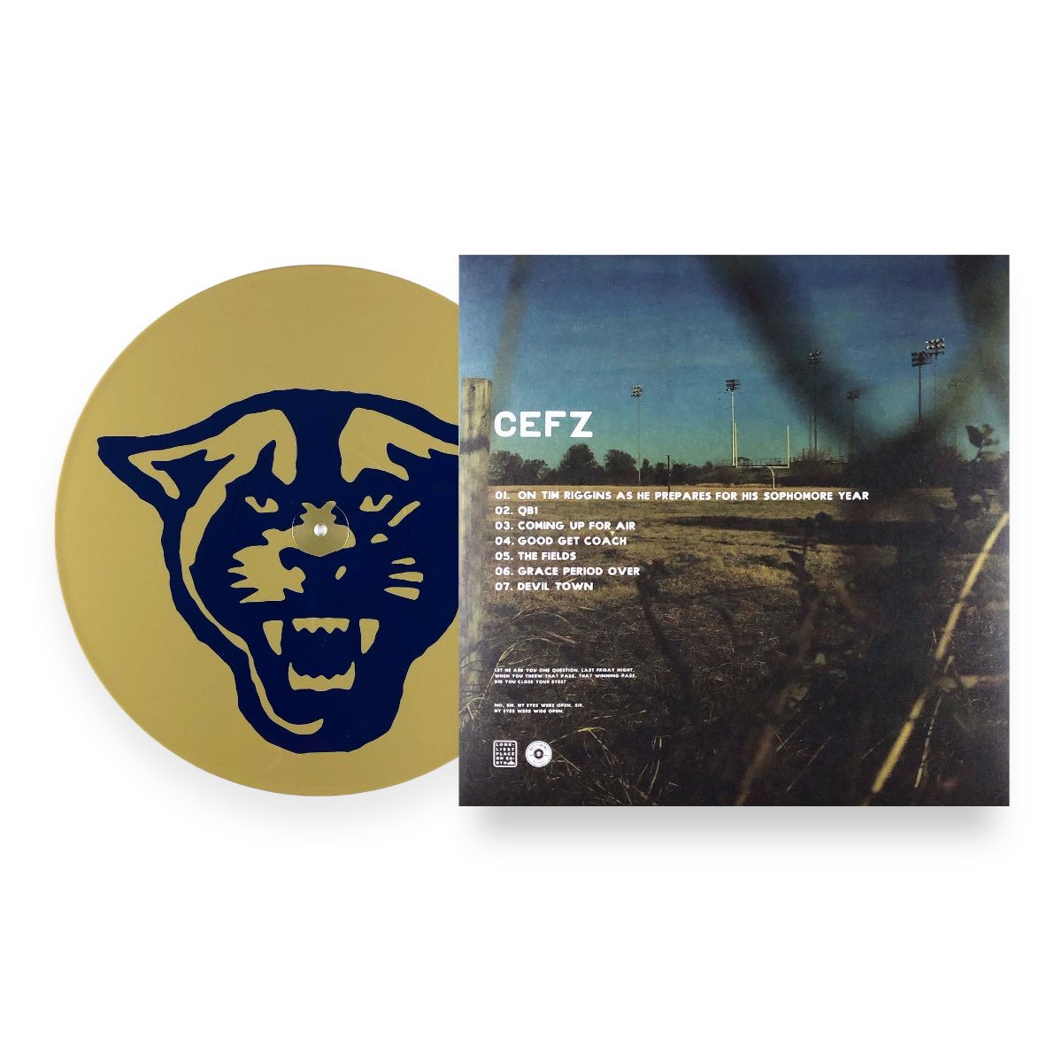 Clear Eyes, Full Heart, Can't Lose. 

Fanzine is on sale now: badtimingrecords.com