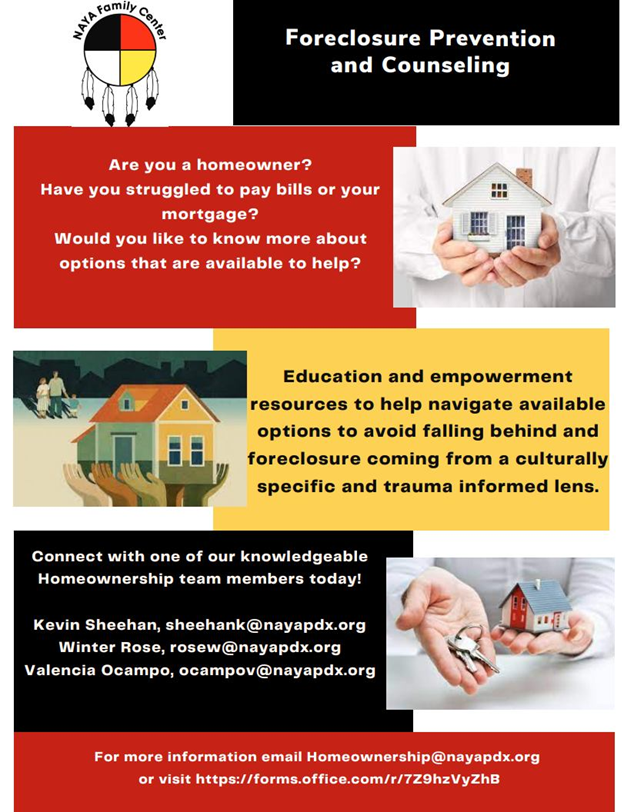 NAYAFam's tweet photo. Worried about losing your home to foreclosure? We’re here to help with NAYA’s foreclosure prevention &amp; counseling program! Our dedicated homeownership team has the expertise to guide you through challenges, exploring options &amp;  finding the best solutions! https://t.co/IVT1VkW96m https://t.co/tkA7yHlvzy