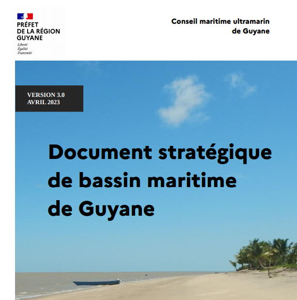 🌊Quelle stratégie pour la mer en Guyane?🦐
🐠Jusqu'au 26/07, participez à la consultation sur le Document Stratégique de Bassin Maritime (DSBM), le document qui fixe la politique maritime de la Guyane!
🐬Les synthèses en 4 langues et le dossier ici: guyane.gouv.fr/Actions-de-l-E…