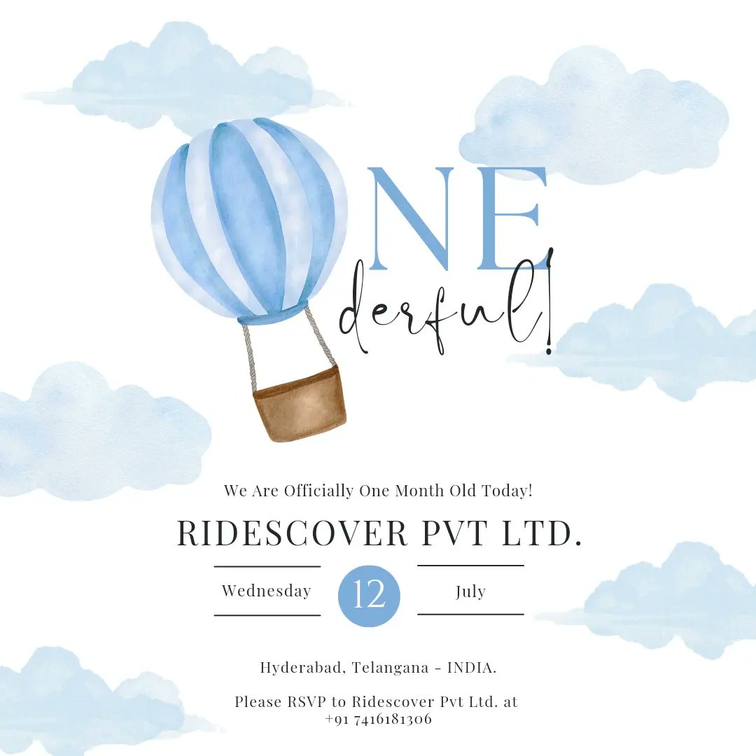 ridescover's tweet photo. Happy One-Month! ❤️
This incredible milestone wouldn't have been possible without the support and love we received. We are immensely grateful to each and every one of you who believed in us and joined us on this adventure. You are the wind beneath our wings! #OneMonthAnniversary https://t.co/QLHqtOPBRi