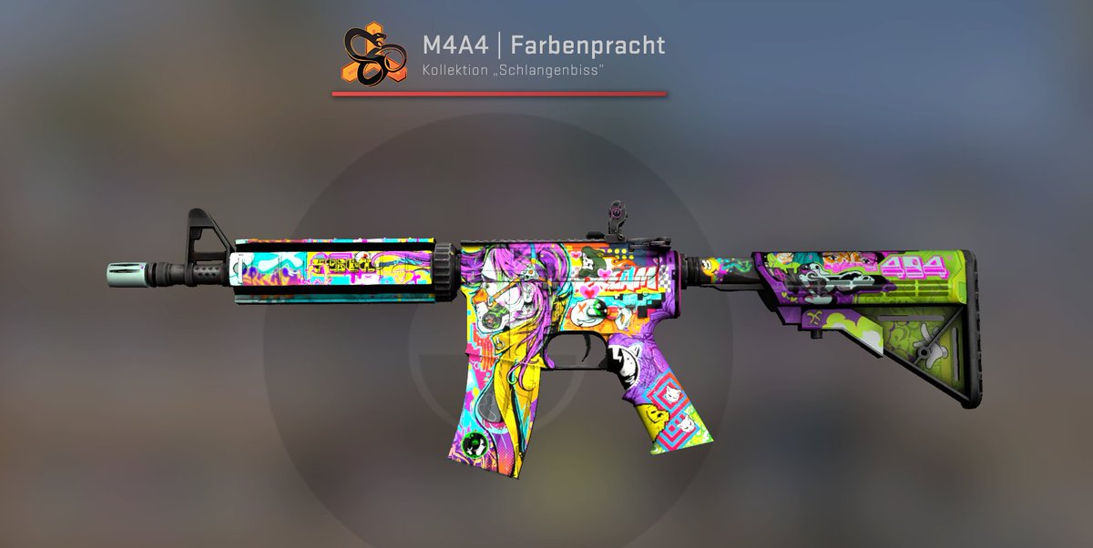 JulsyCS's tweet photo. First Twitter Giveaway!!!! (until 31. July)
M4A4/IN LIVING COLOR (Factory New)
Float: 0.004
How to join:
1. Follow me on Twitch,Youtube and Twitter
2. Comment and tag one person
3. Retweet

Good Luck guys :D https://t.co/Qeid8b3nRM