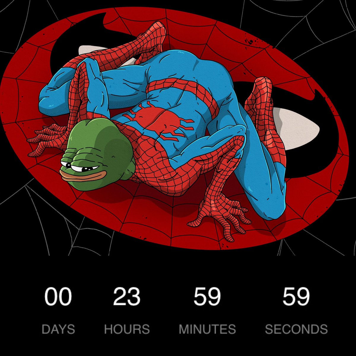 Imagine the possibilities of drawing spiders to your digital realm and creating connections that stick!

But act fast, as there are only 24 hours left until the ends ⏳ Only 22 Editions!

The Amazing Spider-Pepe:
• app.manifold.xyz/c/theamazingsp…

#PEPEARMY #MEME #NFT #RARECARD