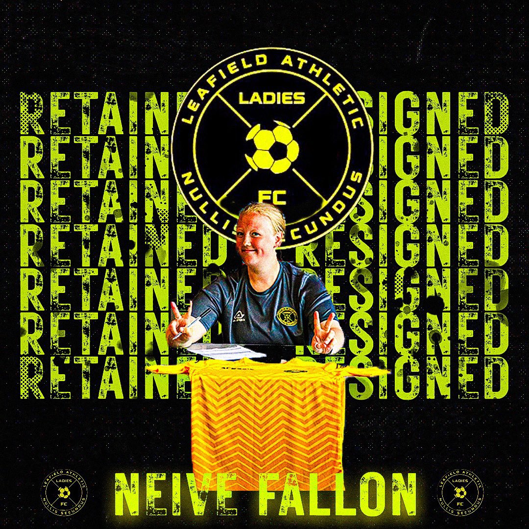 LeafieldAthLFC's tweet image. RETAINED 🟡⚫️

NEIVE FALLON  

Neive is a versatile player who can play wherever asked with confidence and composure. Neive has been working hard in the off season to ensure she is back better than ever. 

Neive competes for everything (quite literally everything)! 

#LALFC