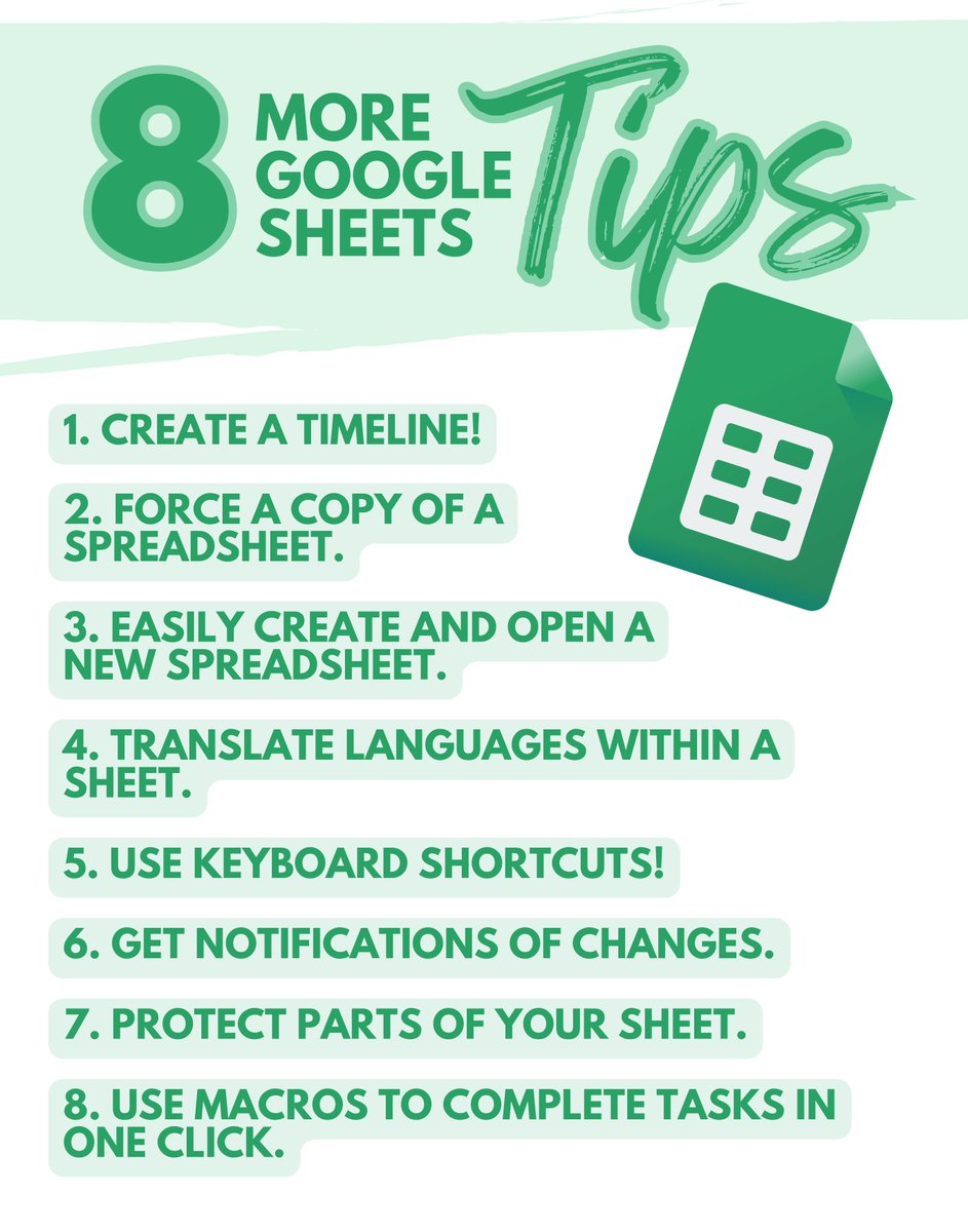 TCEA (@tcea) on Twitter photo Get your Google Sheets Tips right here!!!
sbee.link/7akb6gvdxh
#googleteacher #edadmin #edleaders #educoach Get your Google Sheets Tips right here!!!
sbee.link/7akb6gvdxh
#googleteacher #edadmin #edleaders #educoach