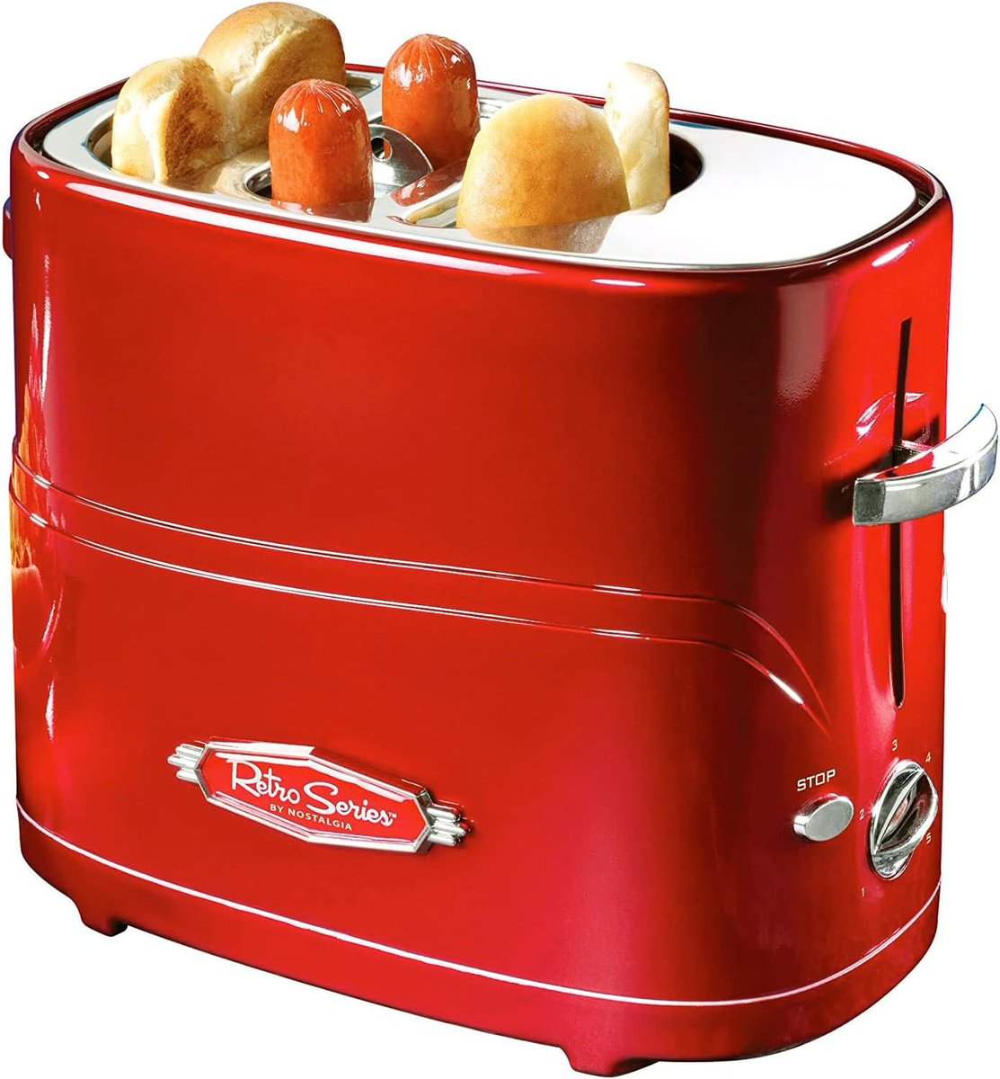 I'm so tired of having to cook hot dogs and toast the buns on a griddle, I wish my toaster had a spot for cooking franks---??!! zdcs.link/eLwdW