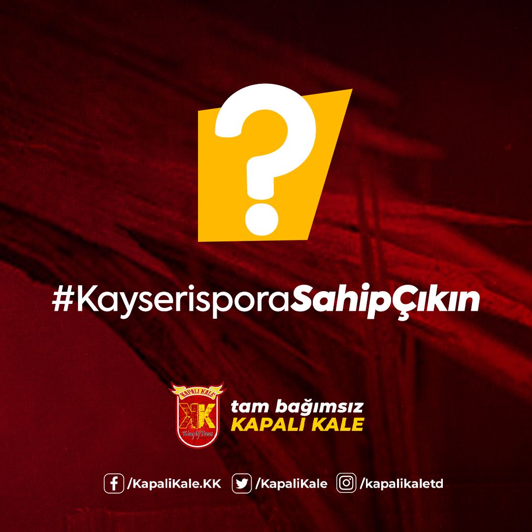 KaosTayfa's tweet photo. #KayserisporaSahipÇıkın https://t.co/5NEdmgcsJF