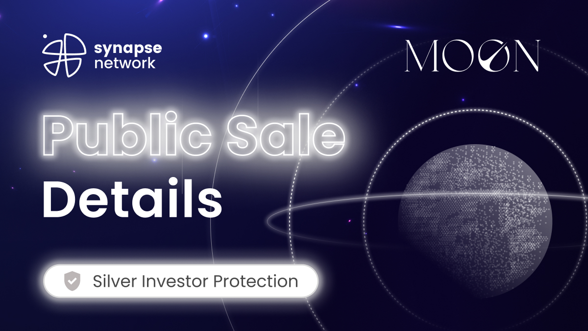 SynapseNetwork_'s tweet photo. GM fam! 👋🏻  @BuildMOON Public Sale 🌓 is coming! 

Round: Public 
Price per token: 0.0005$  
Platform allocation: 50 000$   

Read more 👇🏻 
https://t.co/QaVRqp1q6G 

🛡️ Silver Investor Protection🛡️ applies https://t.co/eFtd3UDvsw