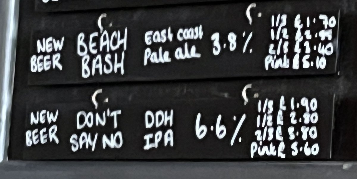 beerciderweek's tweet photo. Both of the #BBCW23 @Blackedgebeers beers are on @ThebreweryT https://t.co/U73oWjWYL4