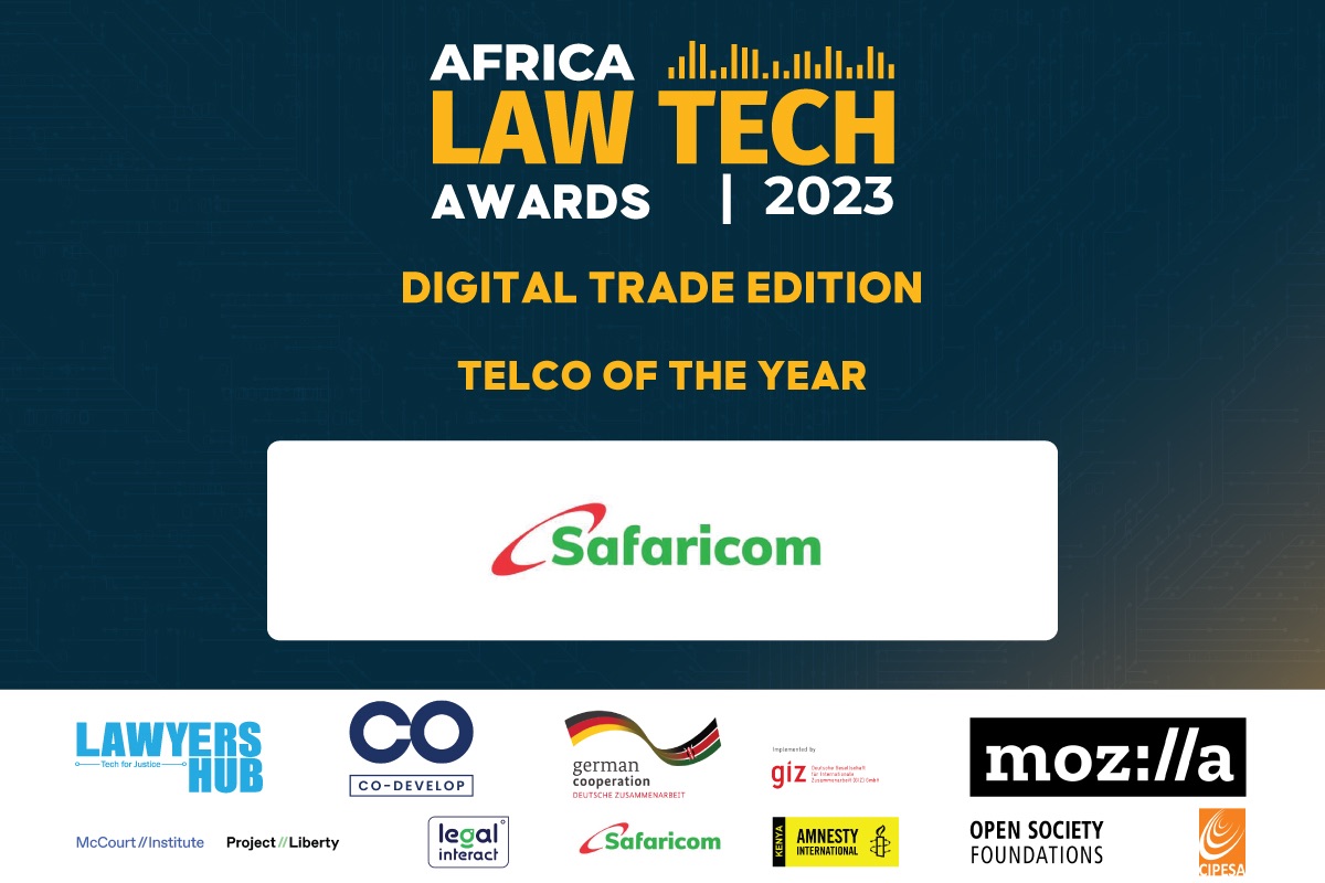 @AfriaLawTech
@safaricom
#AfricaLawTech
#ALTF2023
#DigitalTrade