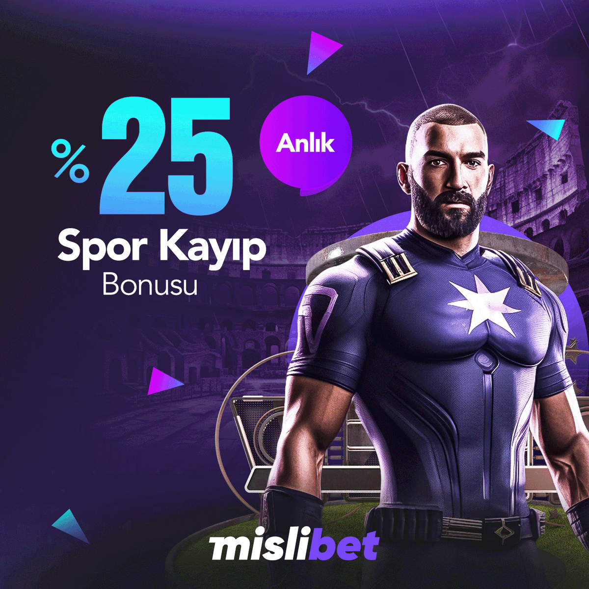 mislitr's tweet photo. 💜 #Mislibet'te Kayıplarınızı Anında Kazanca Çevirin!!

⚡️ Minimum 20 TL Yatırımınıza;
💳 %25 Spor Kayıp Bonusu!!

💰 Şanslı anlar ve keyifli kazançlar mekanı;
🔗  https://t.co/sIxgVzShtU https://t.co/Ky9RjzLYPw