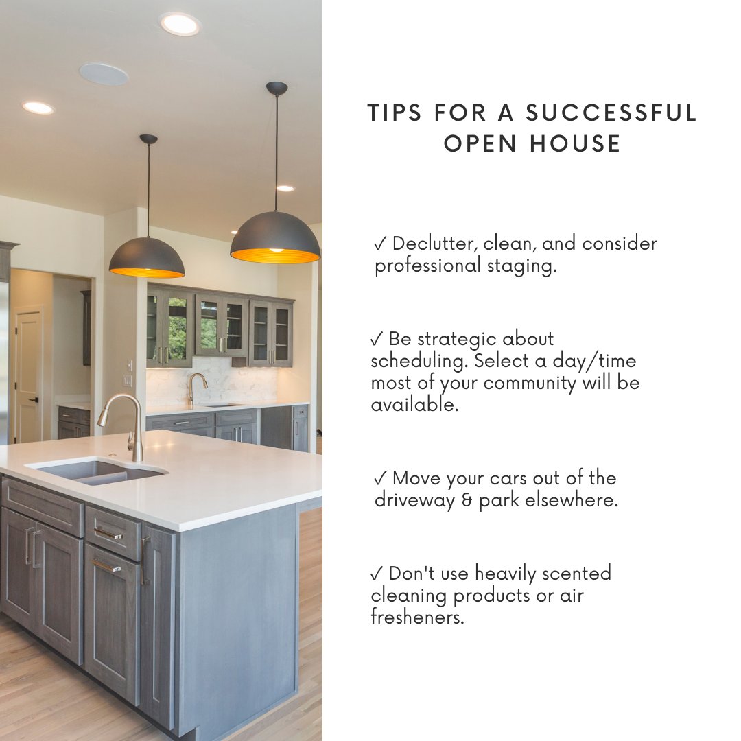 It takes some expertise to host a successful open house! Here are some insider tips. What else would you add to this list?

Jenny Smithson, CRS
Managing Broker, Lippard Realty
2609 N Van Buren Ave Enid, OK
580-747-6225
Your Realtor in the Beginning,... https://t.co/viuUYCiDdc https://t.co/SNQdEAyV1U