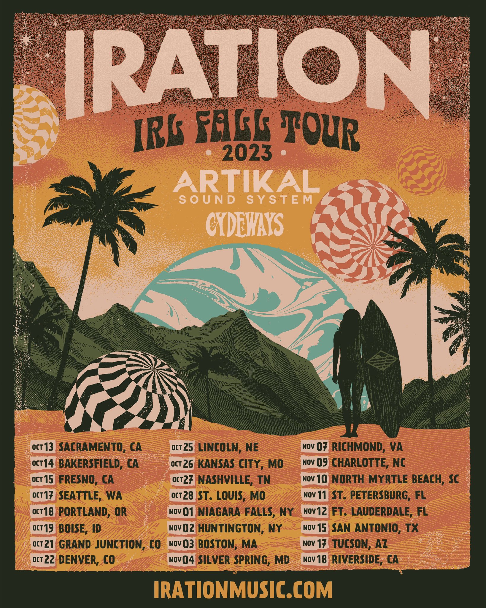 Iration on Twitter: "Stoked for the IRL Fall Tour with @ARTIKaLSound ...