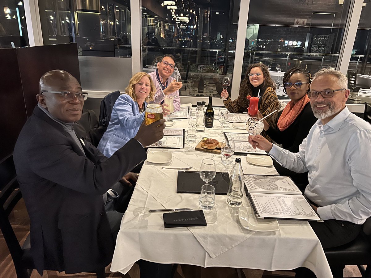Dr. Tracy Bale 🟧🧠 (@thebalelab) on Twitter photo So much enjoyment having meetings with colleagues in person and not over a computer screen! Authentically South African steak dinner with <a href="/IBROorg/">IBRO - International Brain Research Organization</a> and our incredible members of the African Regional Comm hosted by <a href="/rachaeldangare1/">DrRachaelDee</a> 🧠 So much enjoyment having meetings with colleagues in person and not over a computer screen! Authentically South African steak dinner with <a href="/IBROorg/">IBRO - International Brain Research Organization</a> and our incredible members of the African Regional Comm hosted by <a href="/rachaeldangare1/">DrRachaelDee</a> 🧠