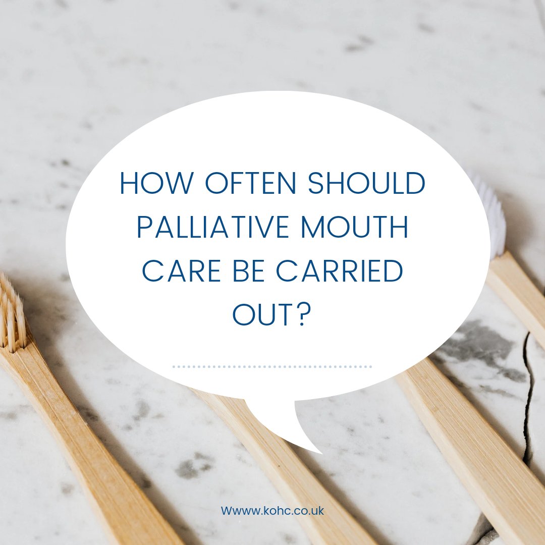 Knowledge Oral Health Care on Twitter "🦷 Every 2 hours, if in high