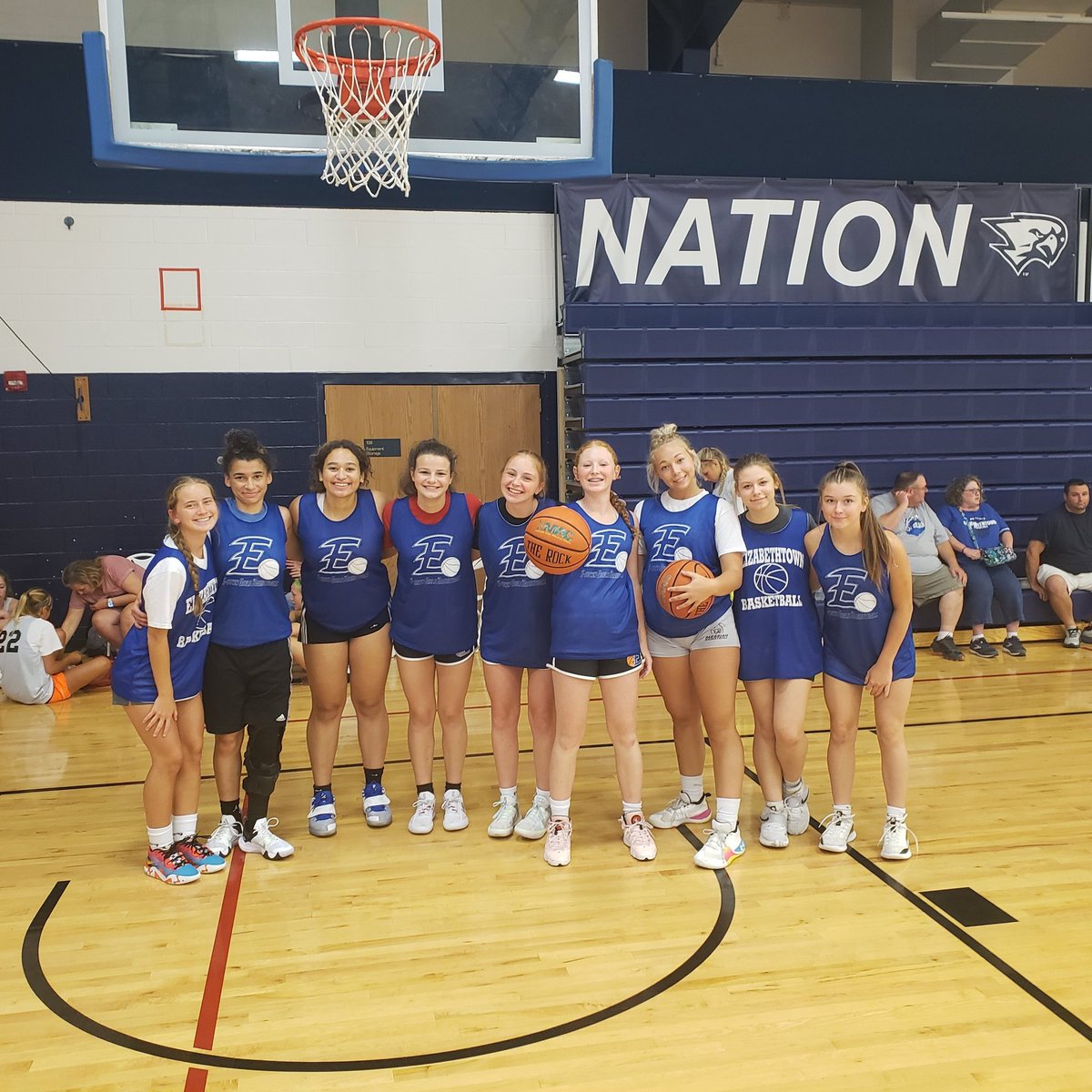 CoachBru2's tweet photo. After 8 games in 3+ days, the Etown Lady Bears finished camp with a hard earned victory over Cumberland Valley.

The work and time together is paying off!  Can't wait to get back in thr gym Monday👊🏀 https://t.co/iOTe6mKBef