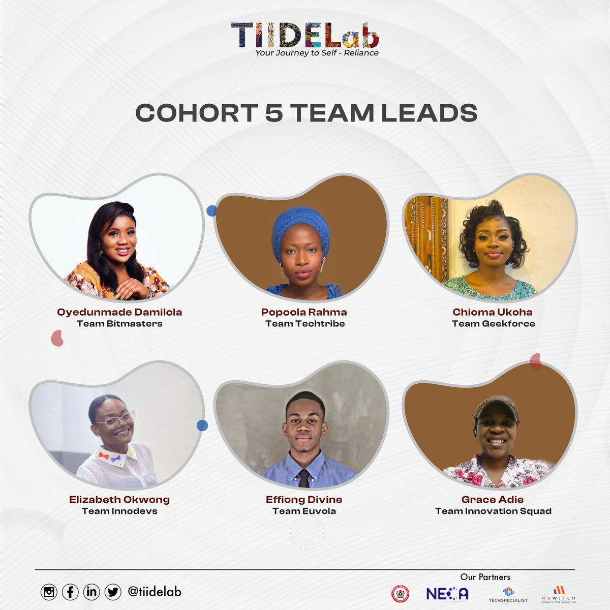 TIIDELab's tweet photo. Bridging the gender gap in the software engineering industry is surely the way to go

With about 91.8% male dominance according to reports, It's instructive we encourage the #womenintech and @TIIDELab cohort 5 fellows are doing this already

Have a look at our new team leads. https://t.co/2UKhbDtYj3
