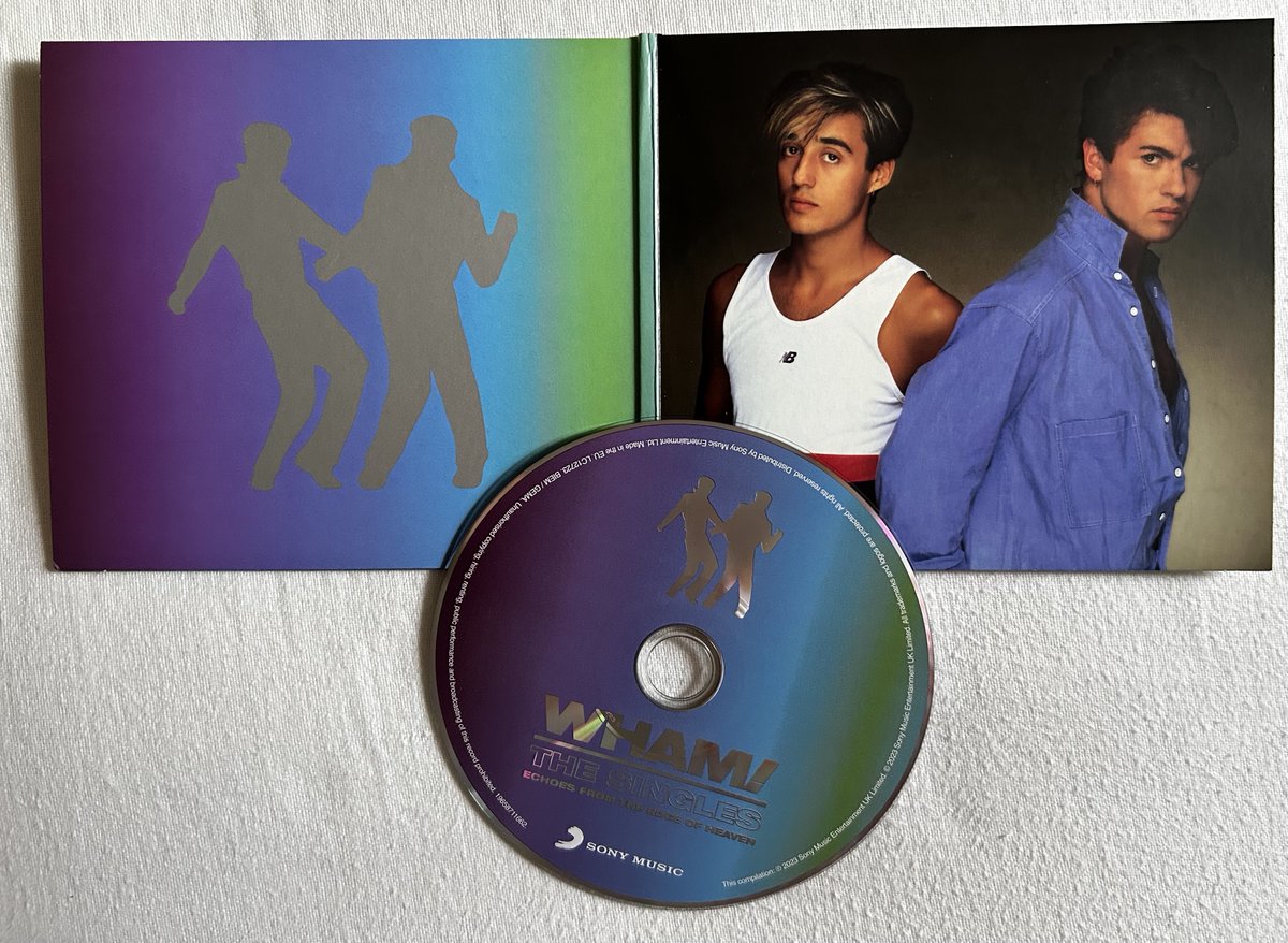 #NowPlaying 
#Wham #TheSingles #EchoesFromTheEdgeOfHeaven
#CD 2023