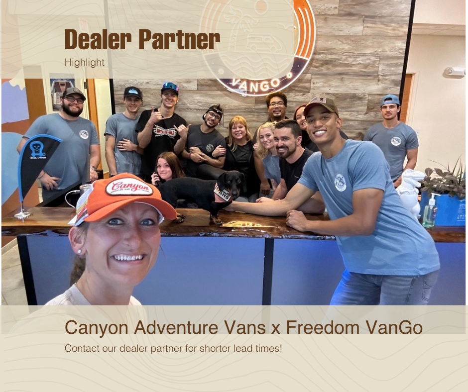 CAVans_inc's tweet image. Let's give a round of applause to our kick-ass dealer partners at Freedom Vango! 
.
.
.
#canyonadventurevans #freedomvango #dealerpartner photo by @callsignsandoval