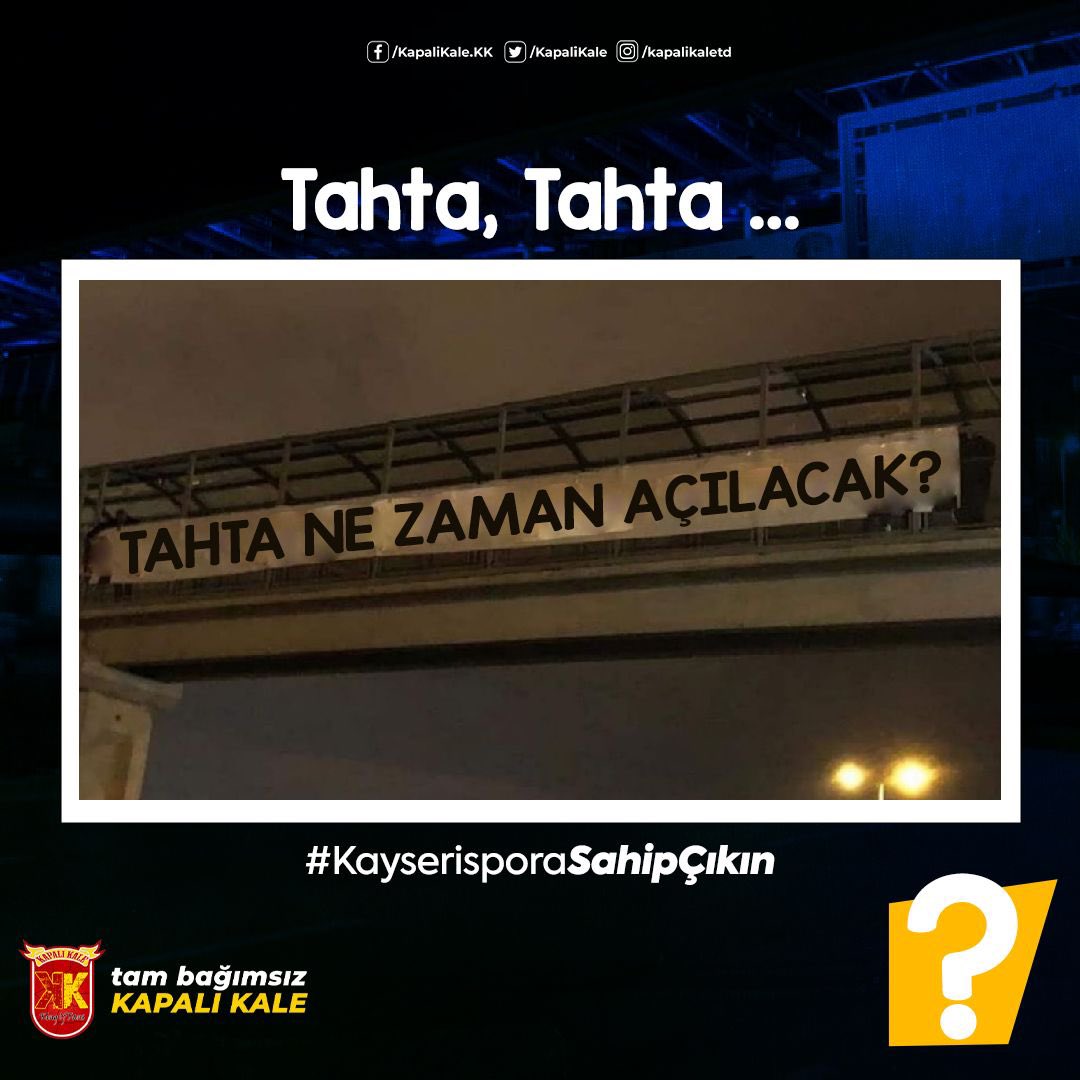 Ateş su toprak sonraki neydi beyler ? #KayserisporaSahipÇıkın