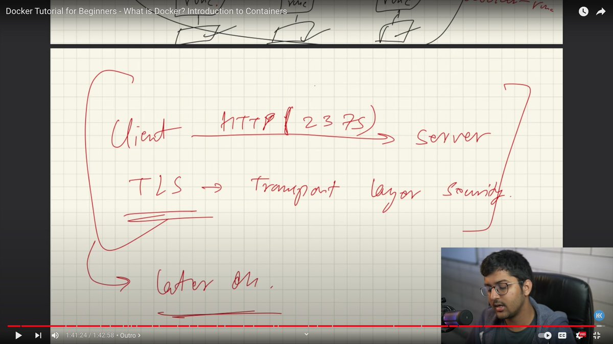 drizer909's tweet photo. Another day with another topics .
Finished learning about @Docker , taught by @kunalstwt . covers > OCI, CRI , containers, dockerhub
#opensource #network #wemakedev #community  .so infomative video https://t.co/sNc6rukDmq