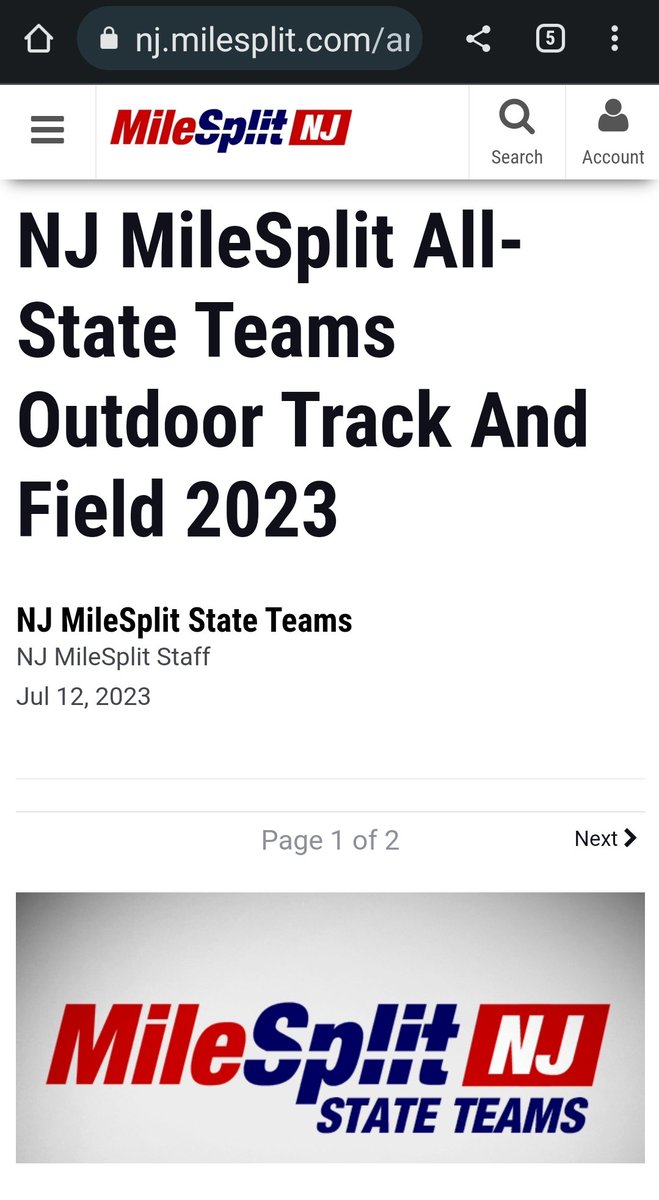 RReguinho's tweet photo. Congratulations to Lucas Reguinho for being named to the 2023 NJ Milesplit 1st Team All-State Team! It's a great honor and we are all so very proud of you!!! @CoachaHolman  @njmilesplit  @lambo2126 https://t.co/IbOW0dtMYJ