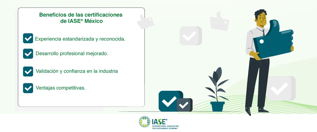 🟩Los beneficios de tener una certificación de #IASE se extienden a nivel local y global, gracias a nuestras estandarizaciones y a que tenemos presencia en más de 40 países del mundo. 

Acércate a nosotros y conócenos. ➡️bit.ly/3ZJ76Mg

#IASEMéxico #sustentabilidad