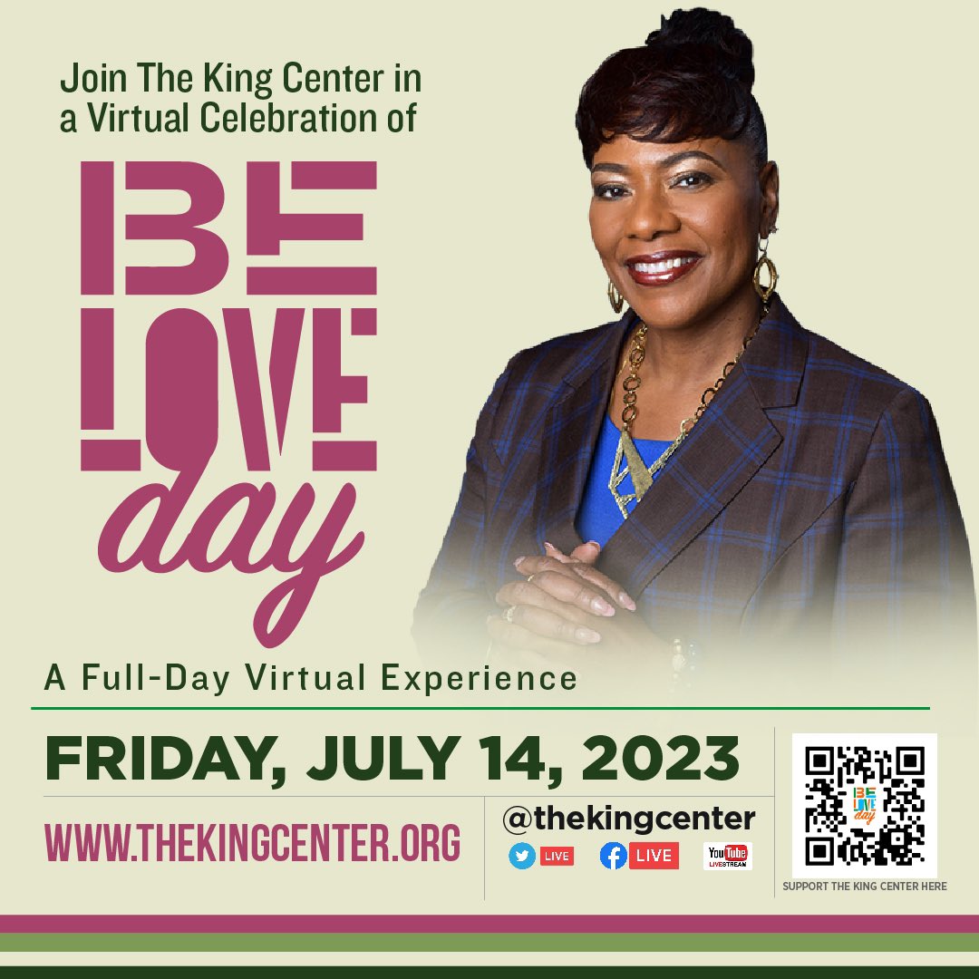 🧵 In support of #BeLoveDay this Friday, I invite you to do these 5 things within the next 3 days:

1. Take the BE LOVE pledge at thekingcenter.org/belove.
