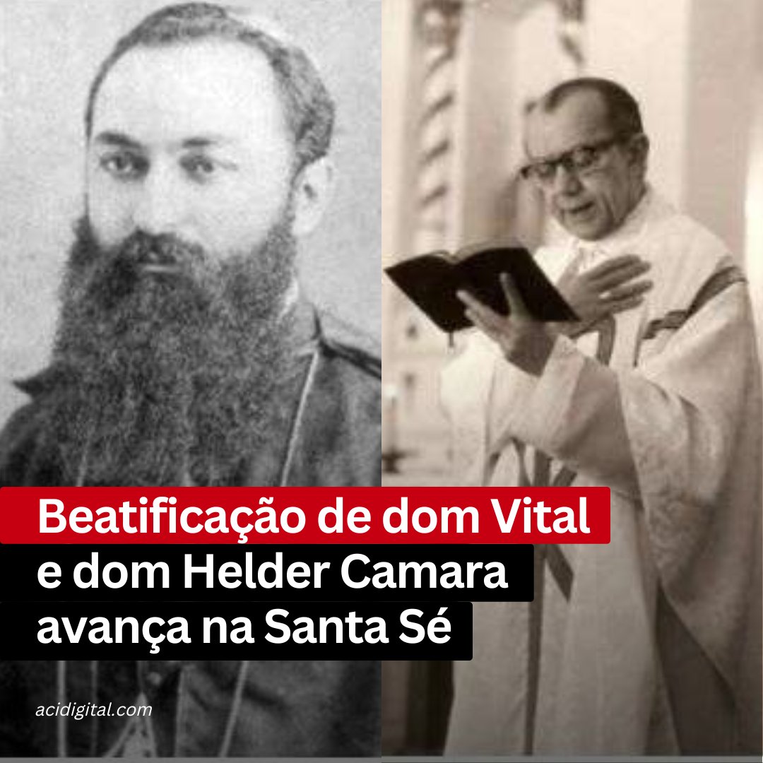 acidigital's tweet photo. O processo de beatificação dos arcebispos de Olinda e Recife dom Helder Camara e dom Vital estão avançando na Santa Sé. 

📌 Leia na íntegra: https://t.co/tay8ItPHqI

#acidigital #igrejacatolica #DomVital #DomHelderCamara https://t.co/CykU9C6Zos