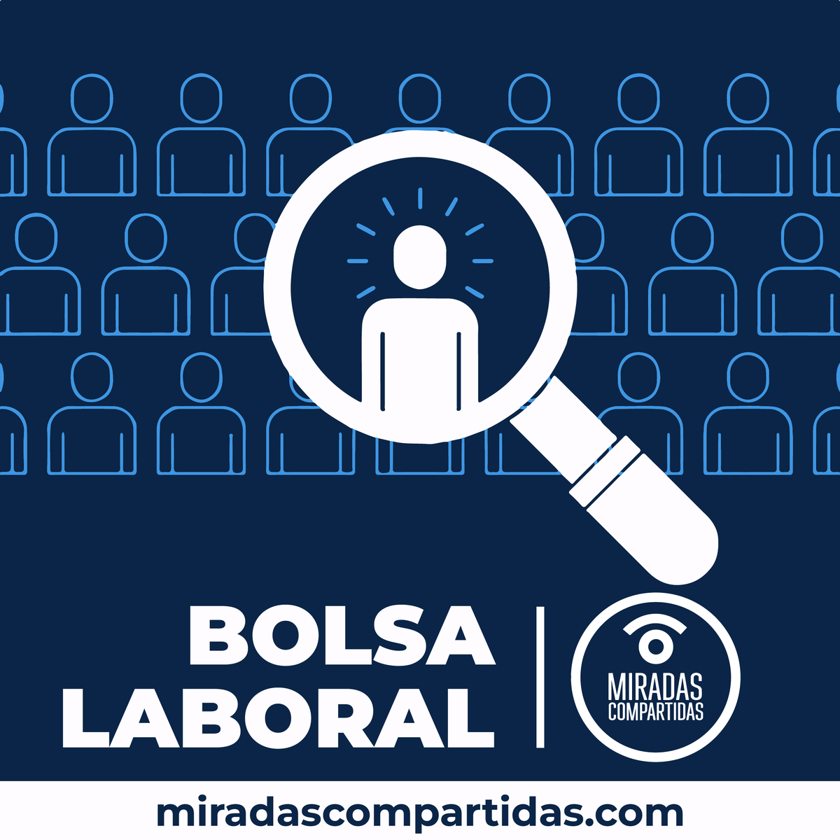 Lanzamos una NUEVA BOLSA DE TRABAJO donde todas las PcD de manera fácil y simple, pueden revisar y postular a las ofertas laborales que se publican, pertenecientes a las empresas con las que tenemos alianzas. Visítala en nuestro sitio web miradascompartidas.com/bolsa-de-traba…