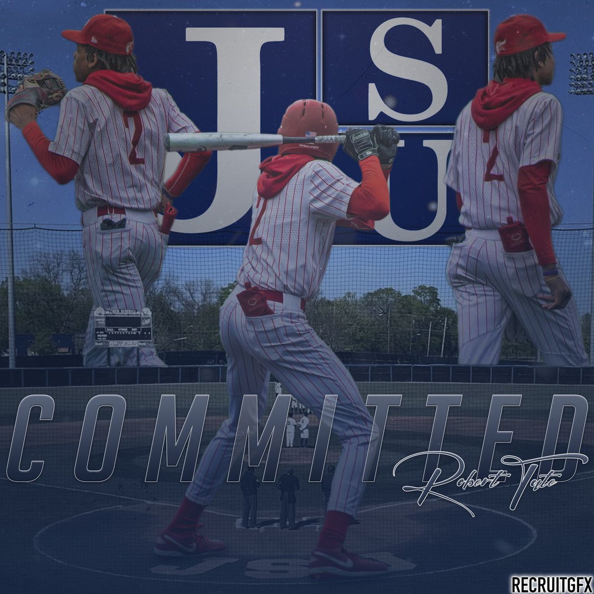 RobertTateJr1's tweet photo. Extremely blessed and excited to announce that I will be furthering my academic and athletic career at Jackson State University #GoTigers🐅 https://t.co/oc0KFu47vm