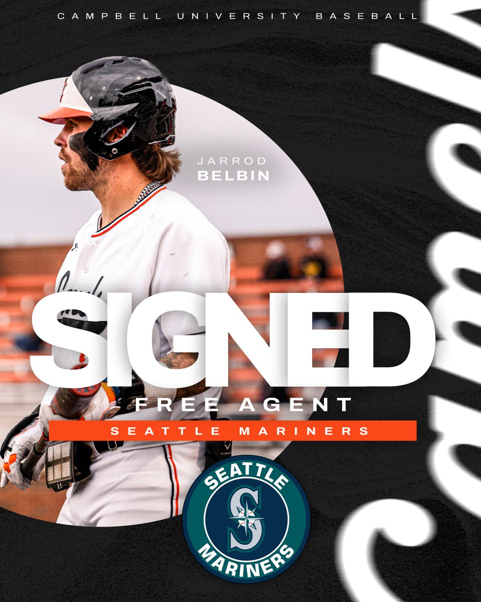 Campbell Baseball (@gocamelsbsb) on Twitter photo ๐๐๐๐๐๐ฟ ๐
Campbell's first ever 20-20 guy <a href="/BelbinJarrod/">Jarrod Belbin</a> is making his way to the Emerald City!
#RollHumps | #SeaUsRise ๐๐๐๐๐๐ฟ ๐
Campbell's first ever 20-20 guy <a href="/BelbinJarrod/">Jarrod Belbin</a> is making his way to the Emerald City!
#RollHumps | #SeaUsRise