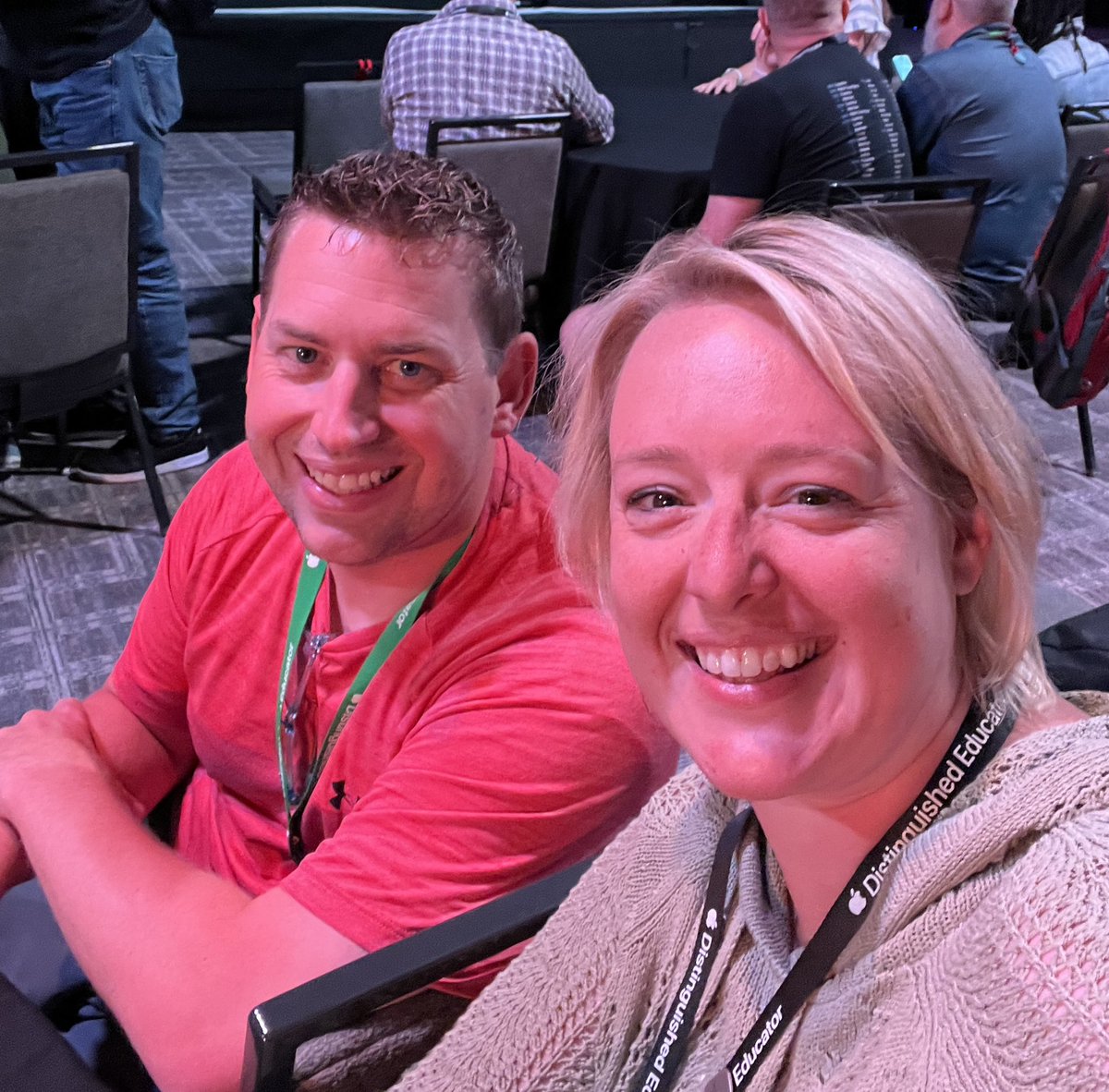 Bri Buck (@bbucktech) on Twitter photo Love being able to welcome <a href="/travislape/">Travis Lape</a> into the wonderful world of ADE! #ADE2023 #stateneighbors #MN #SD Love being able to welcome <a href="/travislape/">Travis Lape</a> into the wonderful world of ADE! #ADE2023 #stateneighbors #MN #SD