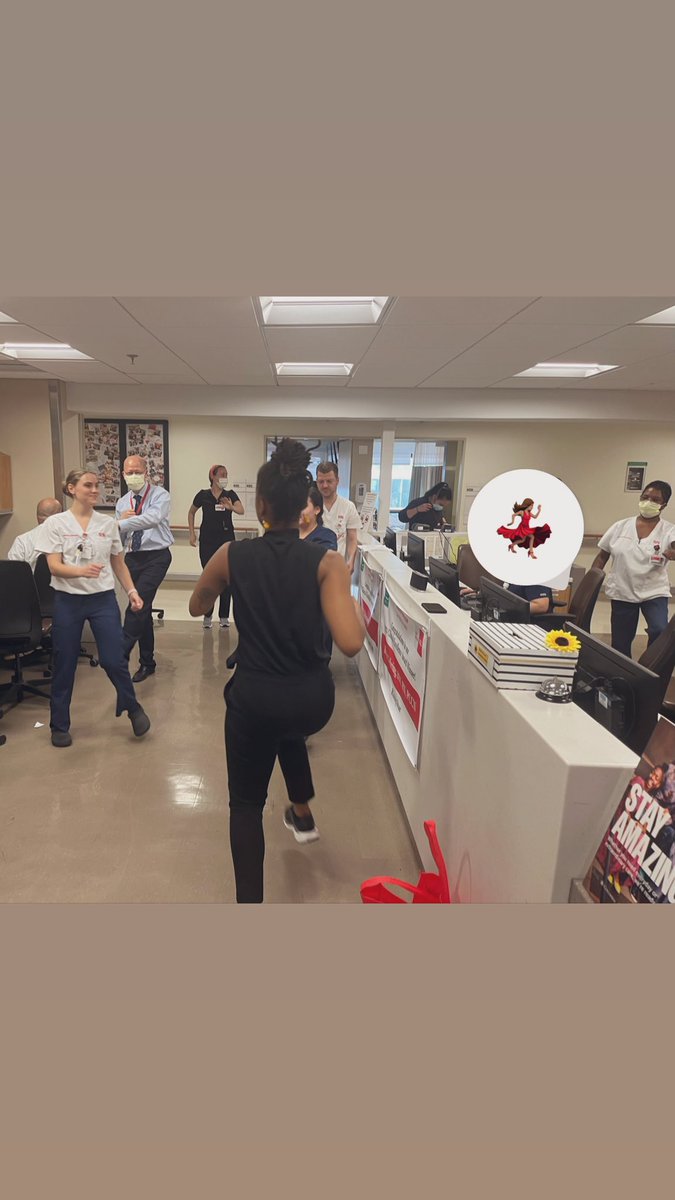 RichardCanlas9's tweet photo. Today is the official launch of Wellness Wednesdays! Squeezing in some stretching, breathing techniques and fun movements in the middle of the shift.  Thank you to our new wellness coach, Dionne, for partnering with us! Here’s to wellness and self care! #stayamazing https://t.co/y7GqNHln3U