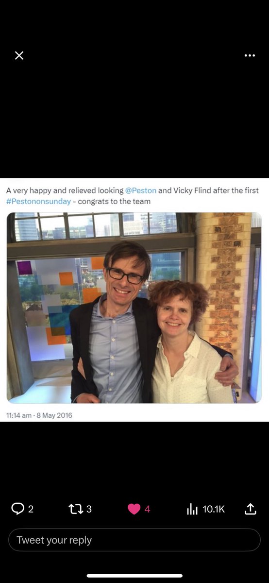 rodbishop15's tweet photo. So #HuwEdwards wife….#VickyFlind…..is the producer of #Peston …..ahhh. I wondered why Peston was bowling underarm about this issue tonight. It’s all a lefty luvvie cover up. #BBCPresenterScandal Circle the wagons! Mental Health! 🙈 https://t.co/dvVk8Sio02
