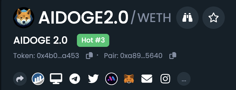 AIDOGE 2.0 tweet media