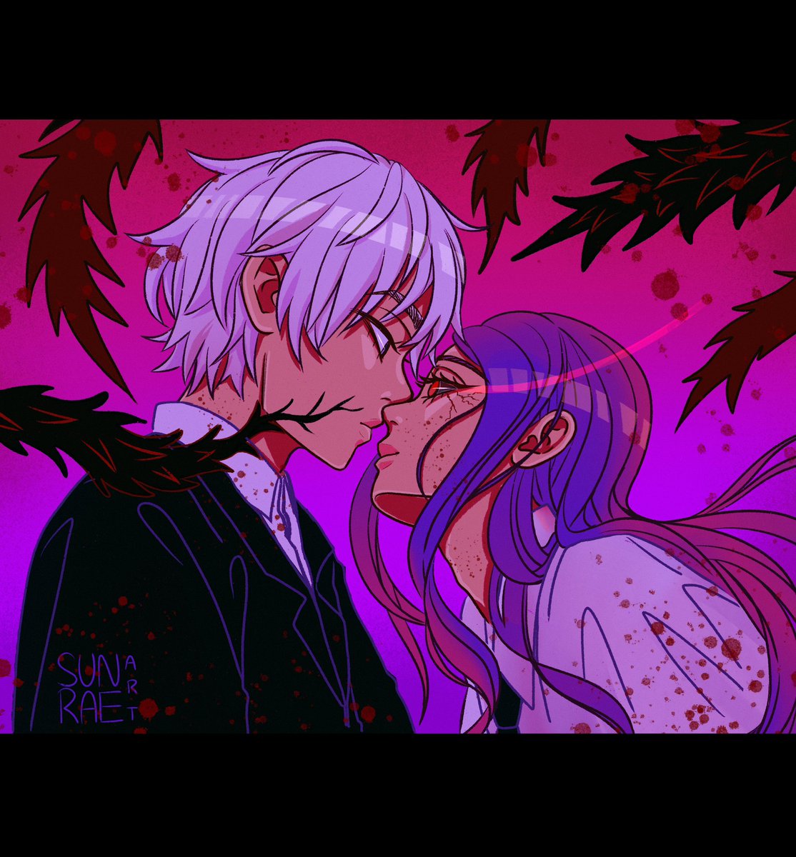 sunrae_art's tweet photo. ♡ 𝓉𝒽𝑒 𝓉𝓇𝓊𝓉𝒽 𝒾𝓈 𝒾 𝓃𝑜𝓉𝒾𝒸𝑒𝒹 𝓎𝑜𝓊 ♡
#TokyoGhoul #tokyoghoulfanart #kaneki #rize #kanekixrize #procreateart https://t.co/JjjChzWK4L