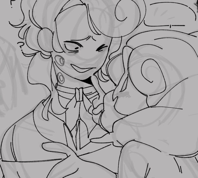 InkPool's tweet image. Let the doodles commence! I gave the good old Wheel of Names a spin and let it choose who I doodled first, hehe.

Here's Void!Wally Darling! He belongs to @jikoohaii 
I hope I did him justice! I think Prism would find him quite interesting 💛☁️
#WallyDarlingAU