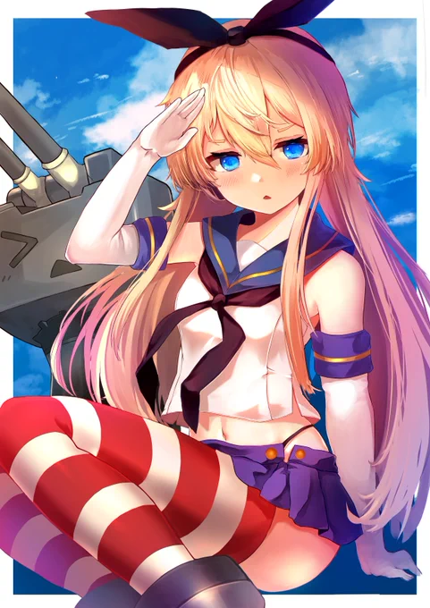 描いた島風が4枚たまりました!やったー!こうしてみるとタッチがだいぶ変わった気がする(*'ω'*)艦これ描き始めて2年たつのか(*'ω'*)