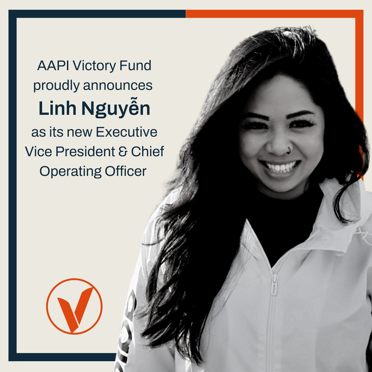 AAPIVictoryFund's tweet photo. We are excited to announces that @l4nguyen will be our new Executive Vice President &amp; Chief Operating Officer.

Linh, a highly regarded #AANHPI advocate + political leader from TX, has extensive background in local, state &amp; national politics.

Statement: https://t.co/pK2ipuyHHU https://t.co/zxeOzEkbed