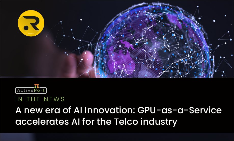 ActivePortGroup's tweet photo. Latest news - ActivePort and Radian Arc are excited to announce an expanded relationship that will accelerate AI deployment within the telecommunications industry. https://t.co/NZV9vwYbpw. .
#AI #techstocks #Technews #gpu #telco https://t.co/Zbz2XqdLR4
