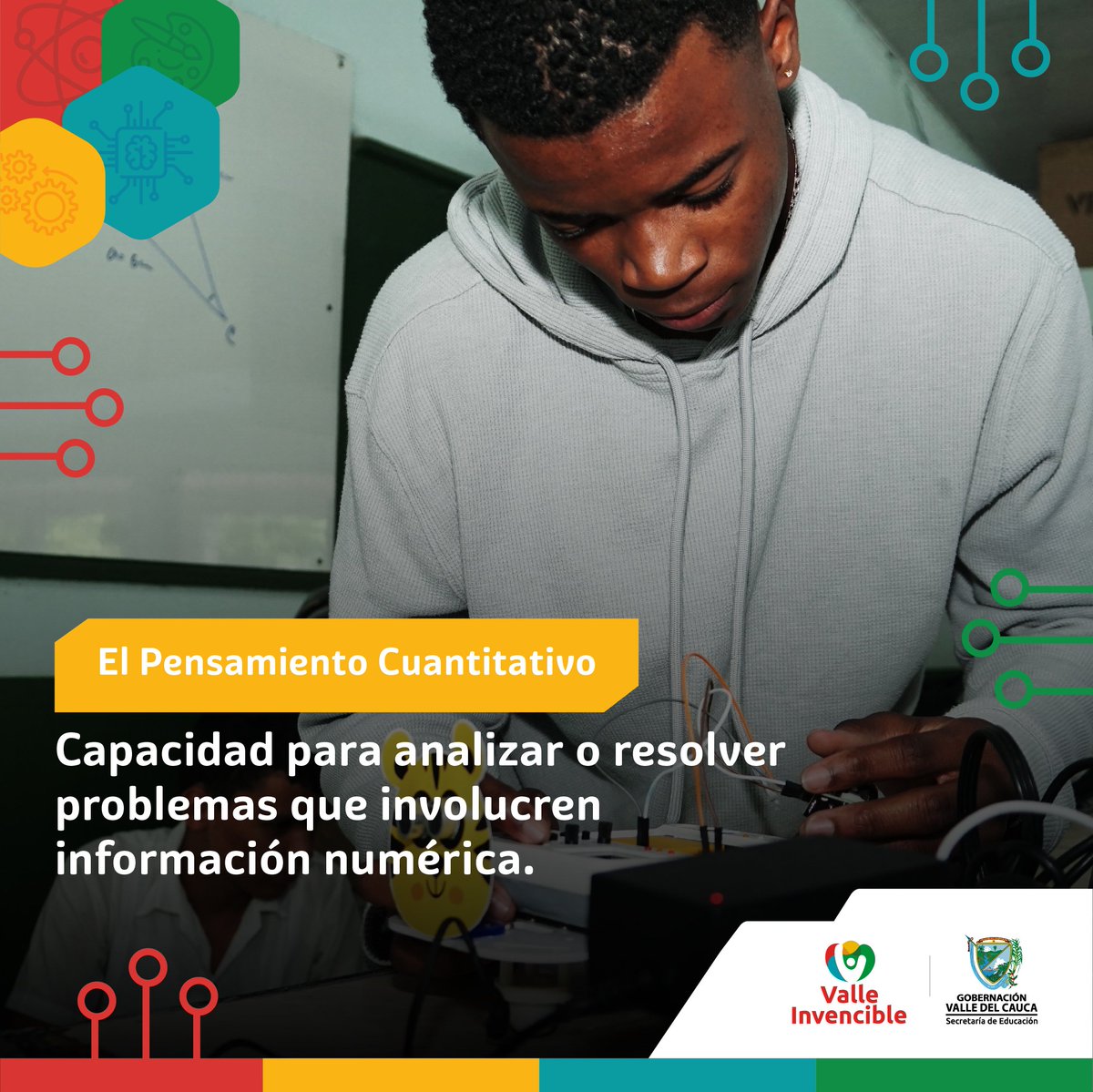 SecEducaValle's tweet photo. ¿Estás preparado para aprender con las nuevas metodologías educativas del siglo XXI? 🤓📚💻
Nuestras #AulasSteam están diseñadas y equipadas para que el aprendizaje de todos sea asertivo y con un enfoque de futuro e innovación.
#LaEducacionNosHaceInvencibles ⚙️🚀 https://t.co/tNOihhVUtW