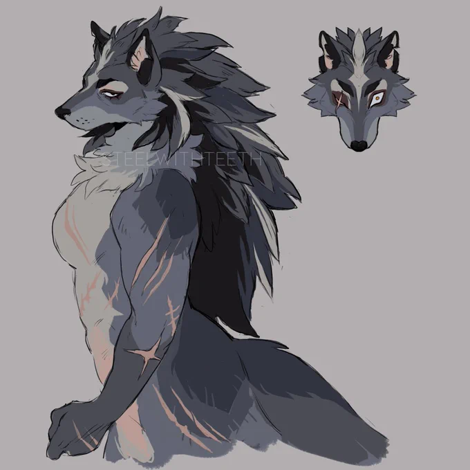 just made the hottest furry character in the world 