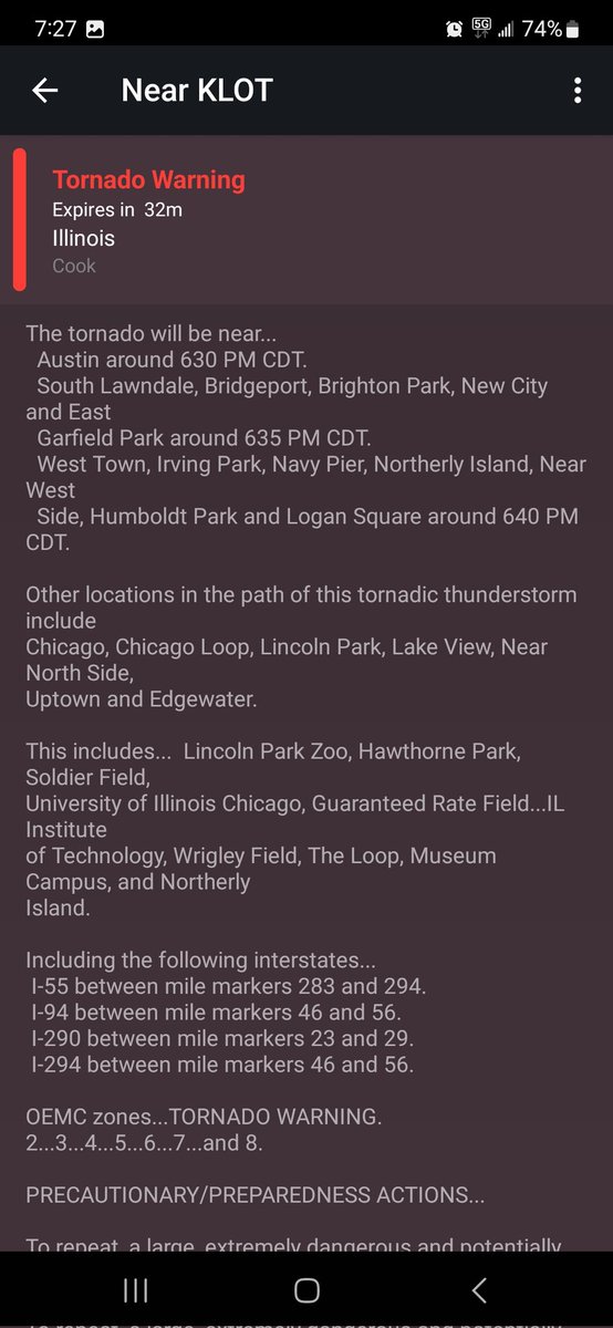 ChrisChasing91's tweet photo. Tornado Warning ⚠️ warning ⚠️ 😳 https://t.co/YS8r0UGnLL