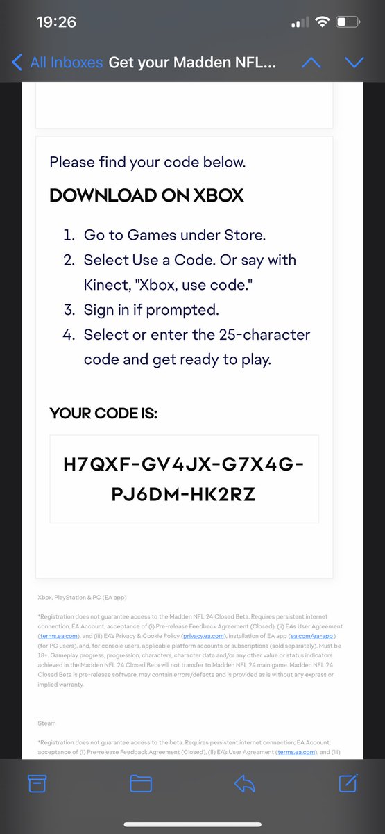 lceMan92's tweet photo. @TheActualCC Xbox code if anyone needs one https://t.co/bJNhft8SST