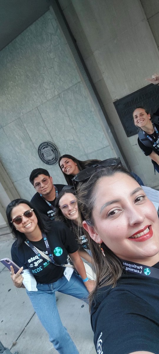 Team 2 at M&amp;F Bank admiring this historic landmark
<a href="/ParticipateLrng/">Participate Learning</a> #unitingourworld #plorientation2023