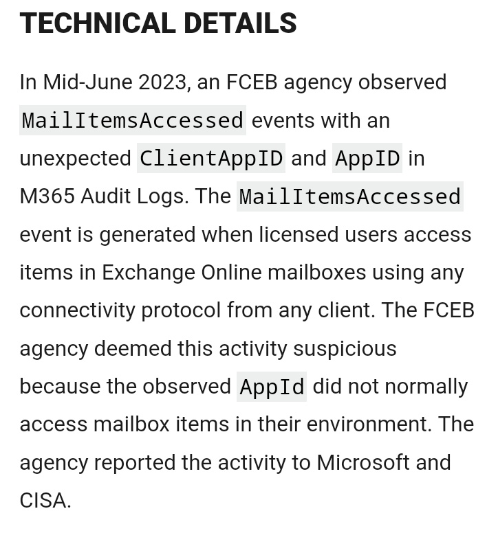arekfurt's tweet image. Good job here by the State Department. 

Detecting better attackers can often require being able to spot things that might be legit in some orgs&apos; environments but are *not* in yours:

cisa.gov/news-events/cy…