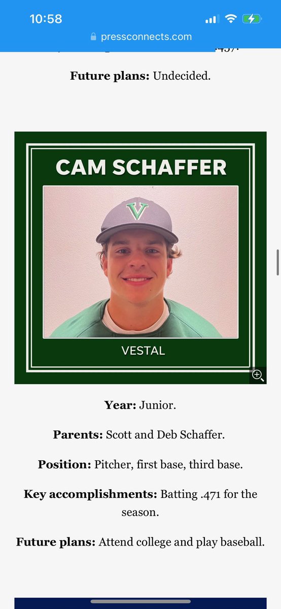camden_schaffer's tweet photo. Greater Binghamton Elite 15 all star https://t.co/mNn0XNfWFY