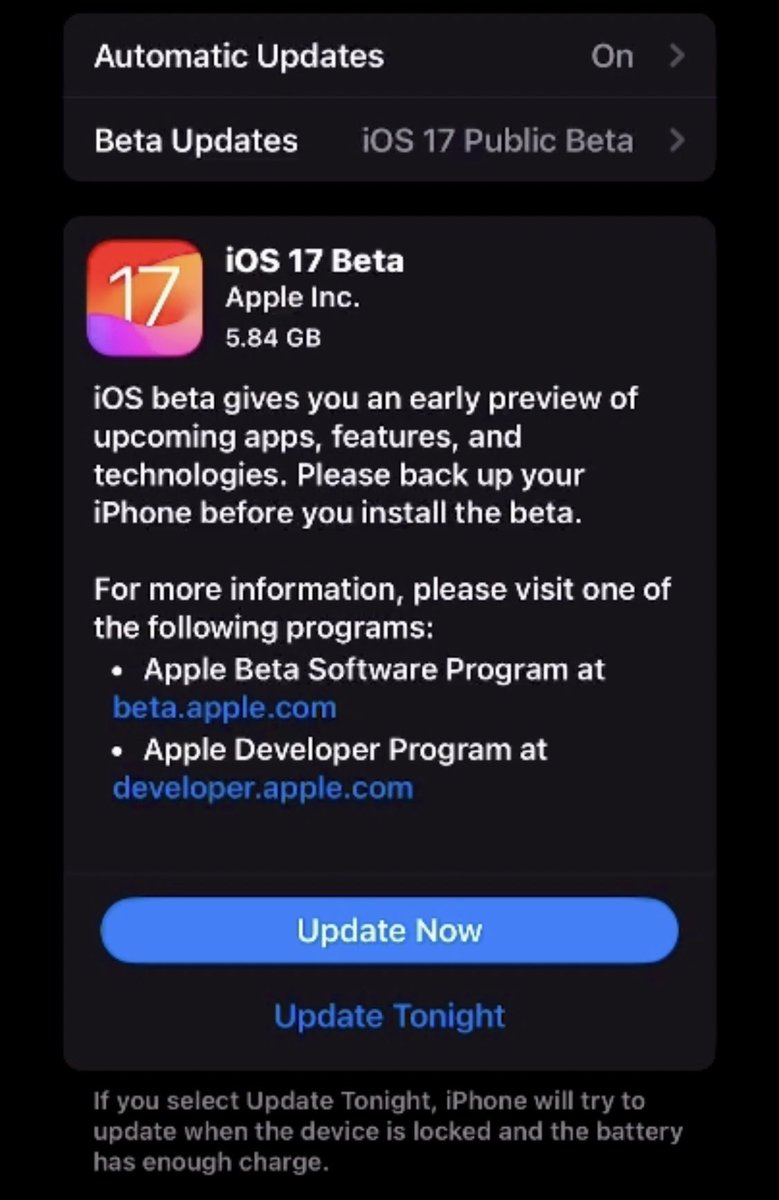 MrNobleTV's tweet image. Yes 👏.. Apple Released iOS 17 Public Beta 5.48 GB Update! 🤩

Are You Going to Try the 🔥Hottest iOS Update in the History of the Apple Ecosystem.???

#apple #ios17 #ios17beta #PublicBeta #iphone #ipad #applewatch